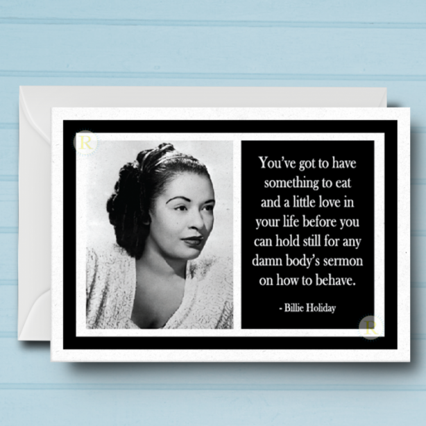 Billie Holiday Card B